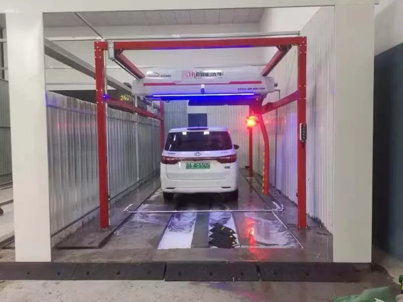 车猫洗车机安全升级，运行更安装，更稳定（硬件防撞和智能防撞双合一）